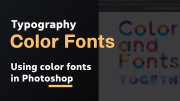 What are Color Fonts and How to use them → Typography for Designers and Developers