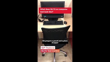 What does IELTS on computer test look like?