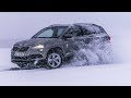 Škoda Karoq 4x4 on snowy and icy roads (+offroad) :: [1001cars]