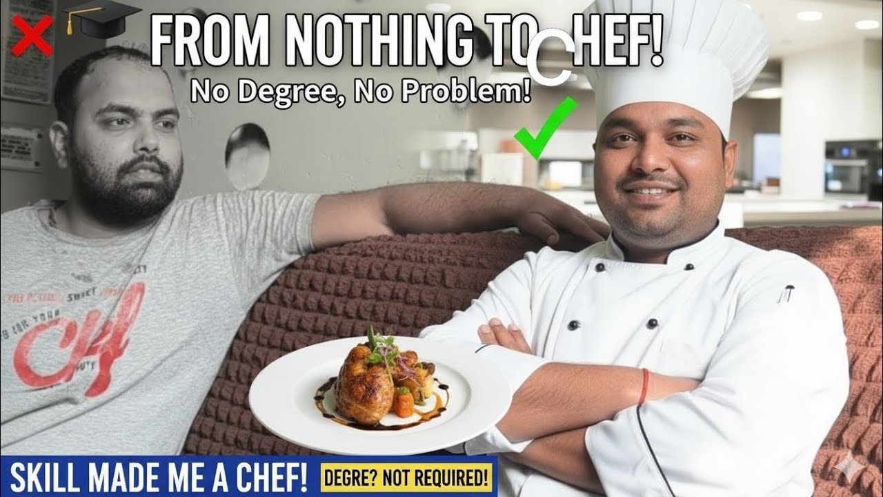 Sir Chef R “डिग्री नहीं, Skill बनाती है Chef! | बिना कोर्स कैसे बने Master Chef ...