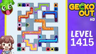 Gecko Out Level 1415 Solution Walkthrough
