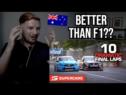 Reaction To 10 Dramatic Last Lap Battles From The Past Decade (Australian Supercars)