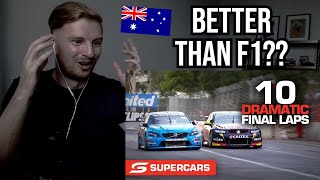 Reaction To 10 Dramatic Last Lap Battles From The Past Decade (Australian Supercars)