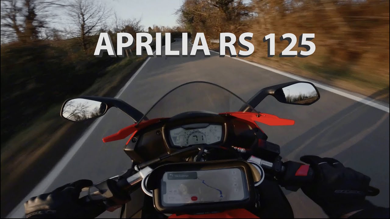 APRILIA RS 125 - In giro per le colline