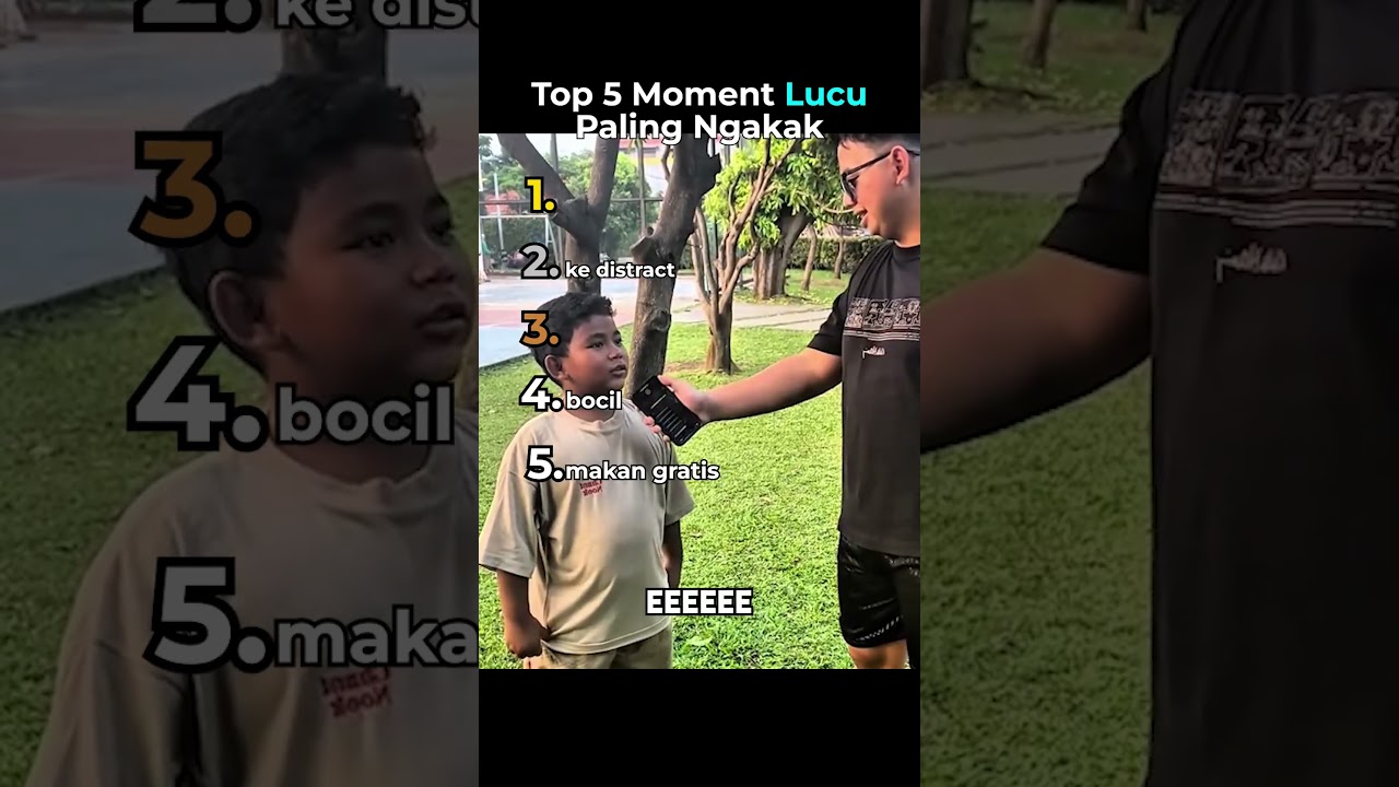 Top 5 Moment Lucu Paling Ngakak🤣