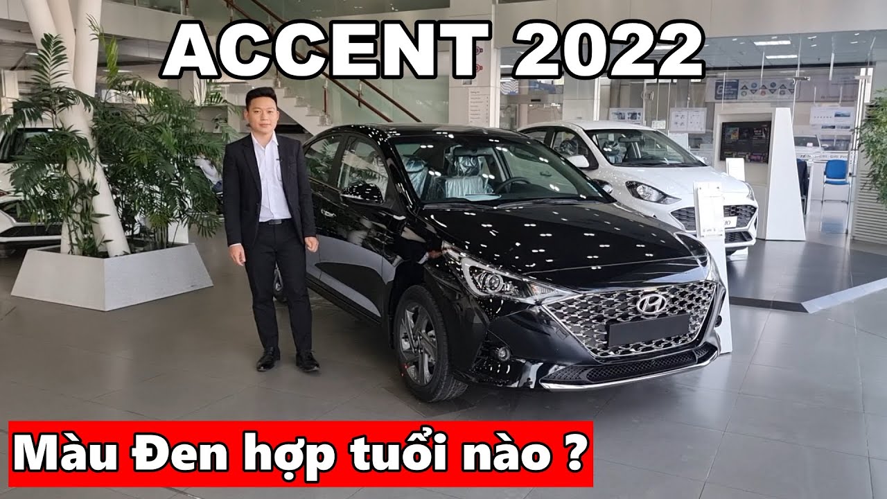 Hình ảnh thực tế xe Accent 2021 màu Đen