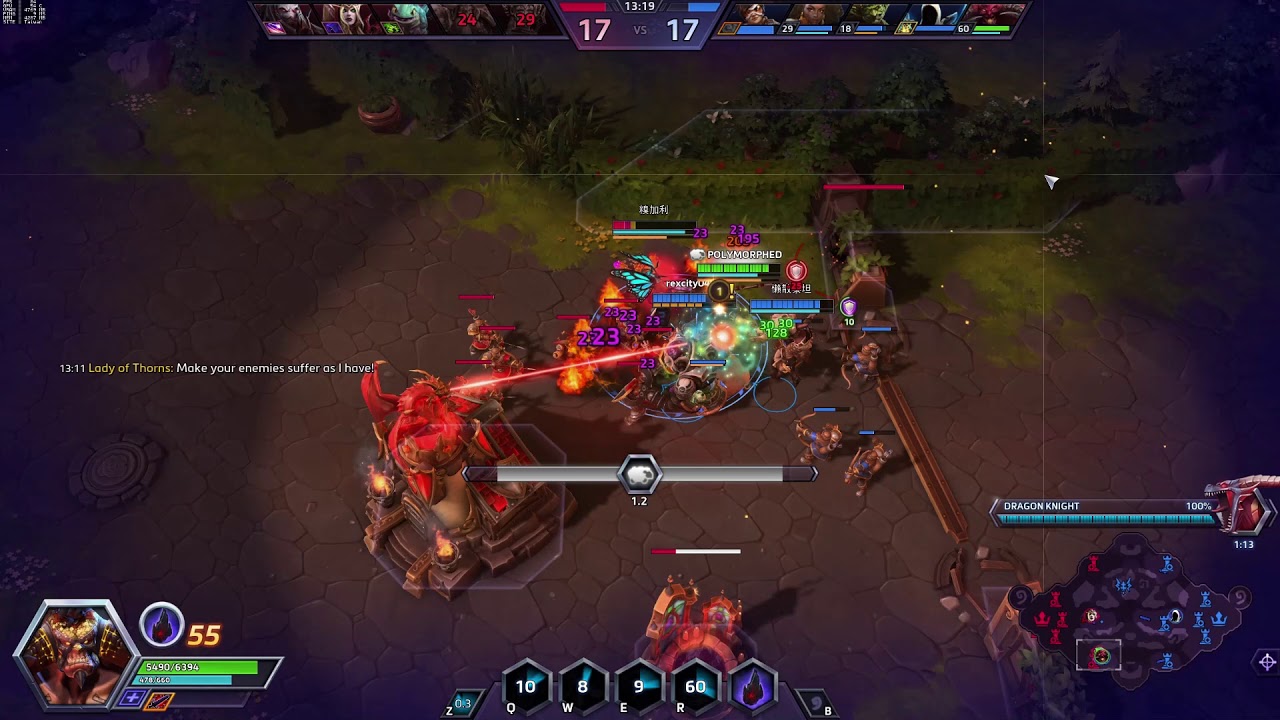HOTS: intense full massacre game