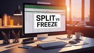 Excel 365: Split Window vs Freeze Pane — What’s the Difference?