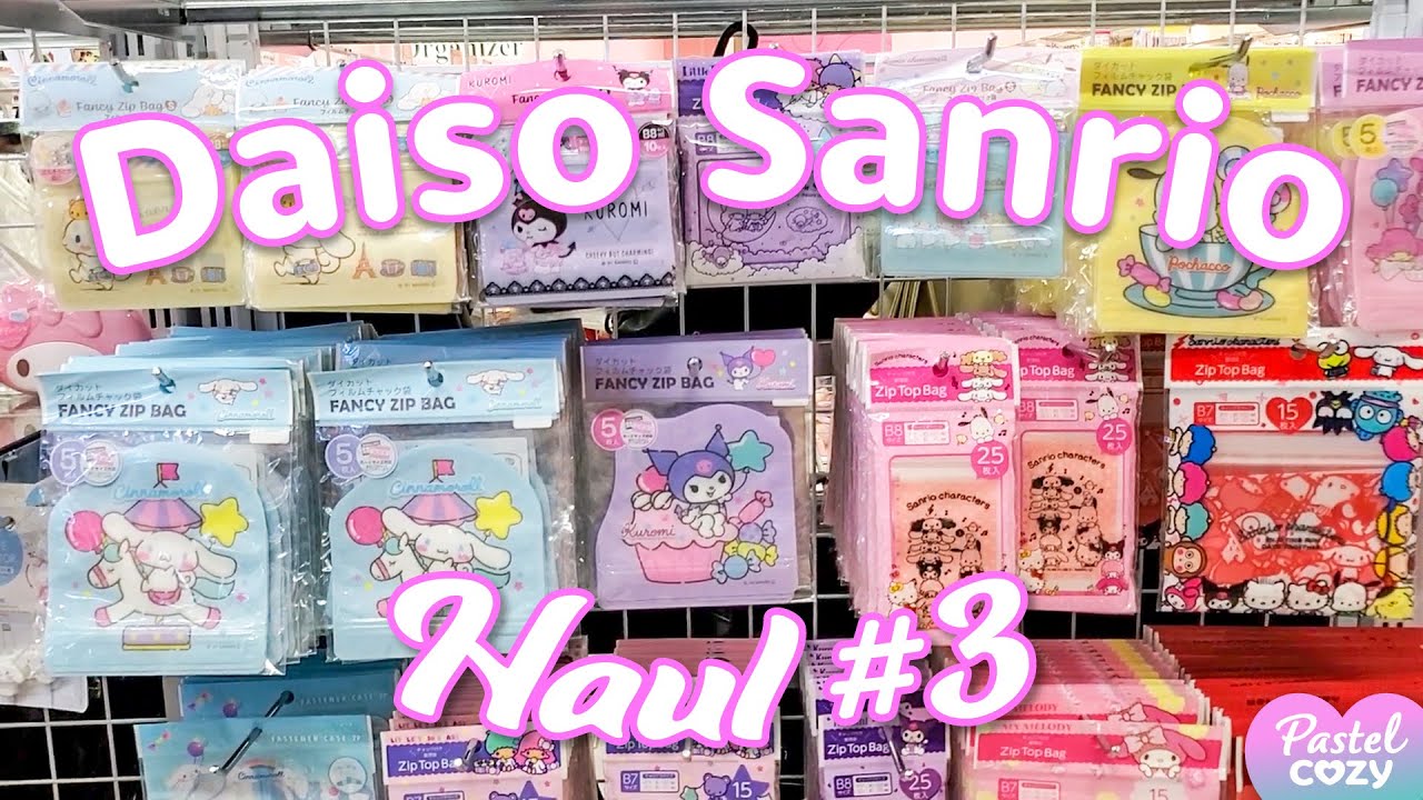 Daiso x Sanrio Shop with Me + mini haul and review ♥ Cinnamoroll