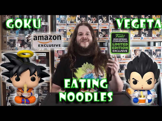 Funko Pop! Dragonball Z #710 Goku Eating Noodles  Exclusive