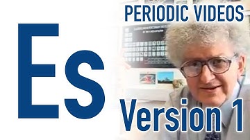 Einsteinium (version 1) - Periodic Table of Videos