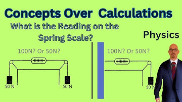 Concepts Over Calculations Tension in Rope (Mechanics 02)
