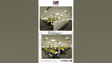 HSN Interiors | Transforming Workspaces Into Success Stories #officedecor #corporatedesign #interior