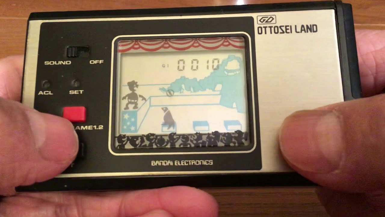 バンダイLSIゲーム4 オットセイランド 1981年 - YouTube