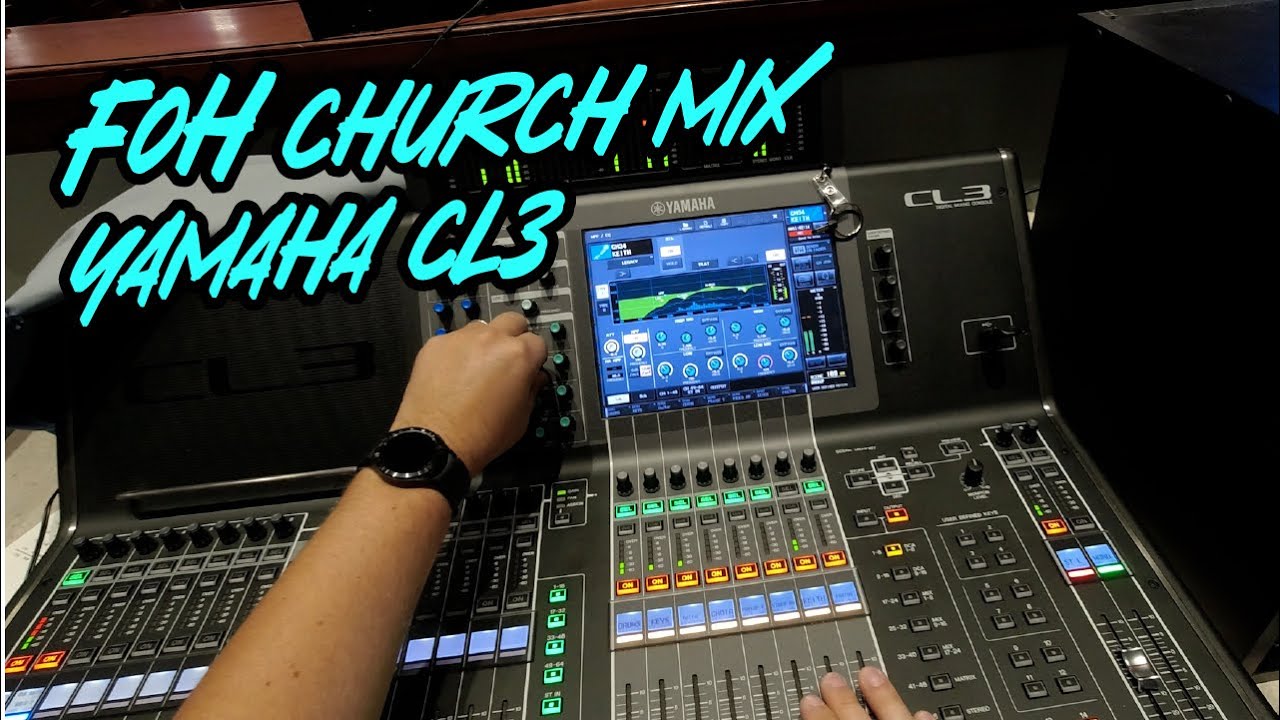 Yamaha CL3 Mixing 5    Monitor Pot Patching