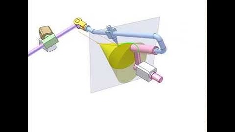 Mechanism for drawing intersection of cone and plane 2