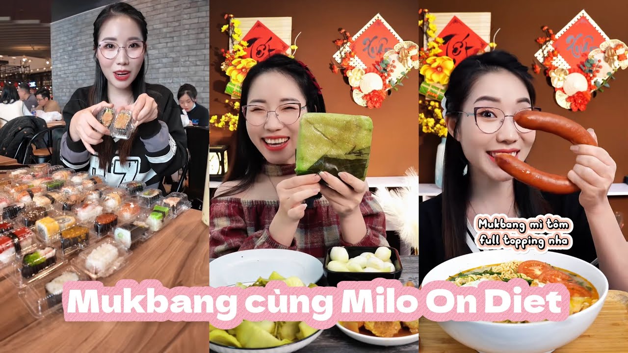 ( Siêu Clip Food ) Mukbang cùng Milo On Diet | Tổng hợp video mukbang trên TikTok