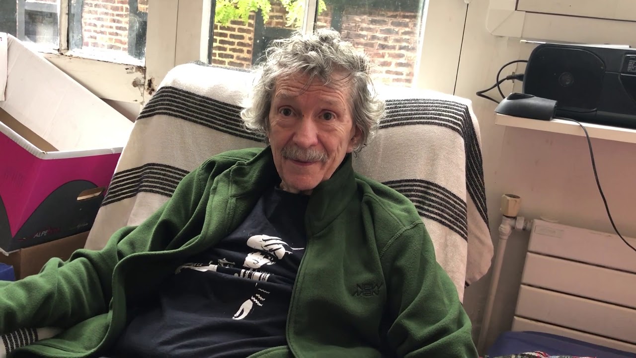 Jilliana in Paris interviewing Jim Haynes #1 21.09.18