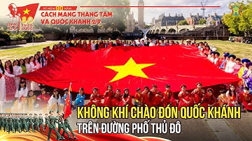 Không khí chào đón Quốc khánh trên đường phố Thủ đô