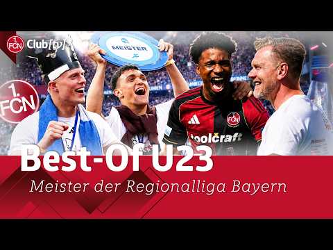 Die BESTEN MOMENTE der MEISTERSAISON😍🏆 | Highlights | ClubNachwuchs | 1. FC Nürnberg