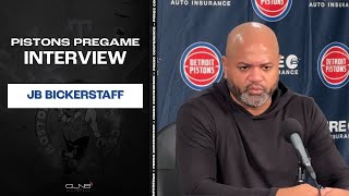 JB Bickerstaff PRAISES "Scrappy" Young Celtics Players | Pistons Pregame