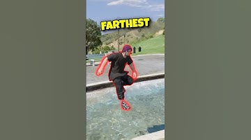 The Farthest Jump In GTA 5…