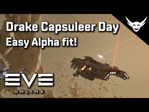 EVE Online - Capsuleer day 2022 Easy Drake (Alpha clone)