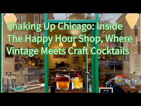 Shaking Up Chicago: Inside The Happy Hour Shop, Where Vintage Meets Craft Cocktails