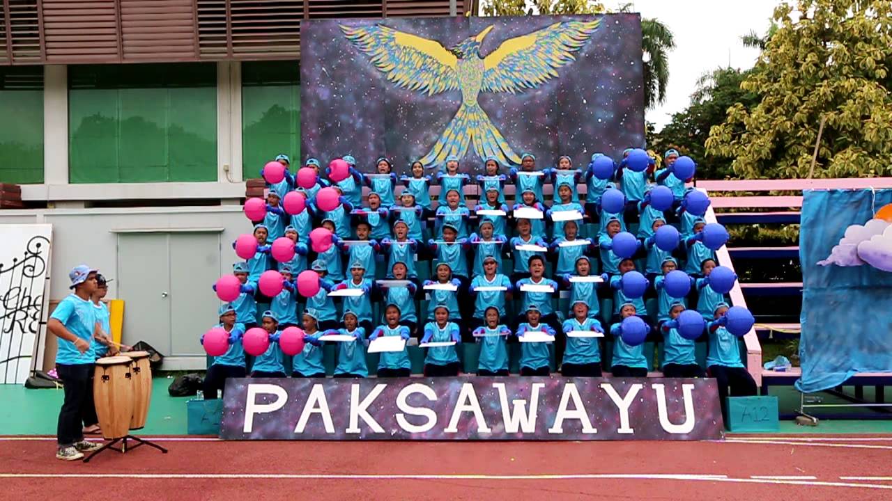 กองเชียร์สีฟ้า กีฬาจัตวาสามัคคี 58