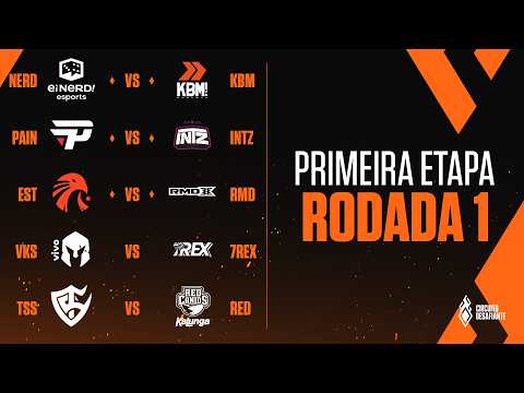 Circuito Desafiante 2026 - 1ª Etapa | Rodada 1 | Fase de Pontos (Md1)
