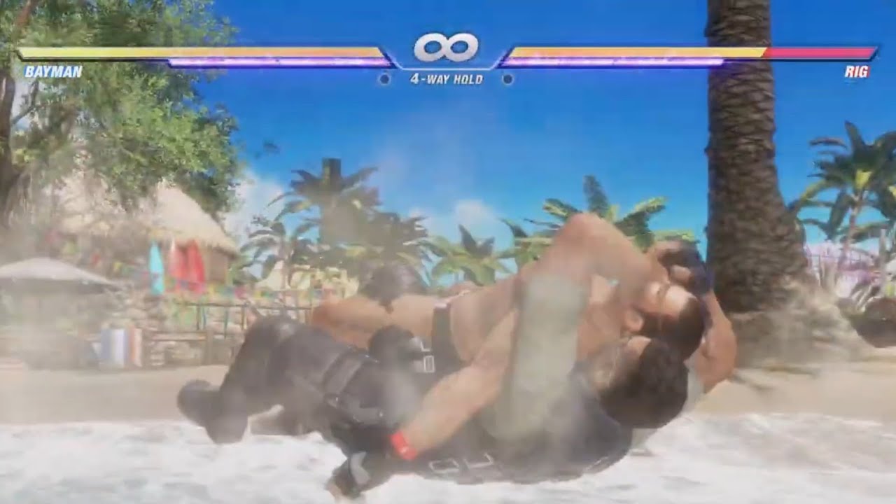 DOA6 rig ryona4 (male ryona)