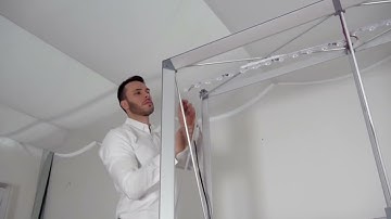 Back - Lit Embrace Tension Fabric Display