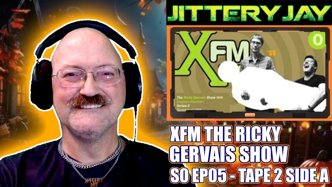 XFM The Ricky Gervais Show Series 0 Episode 5 - Tape 2 Side A #reaction