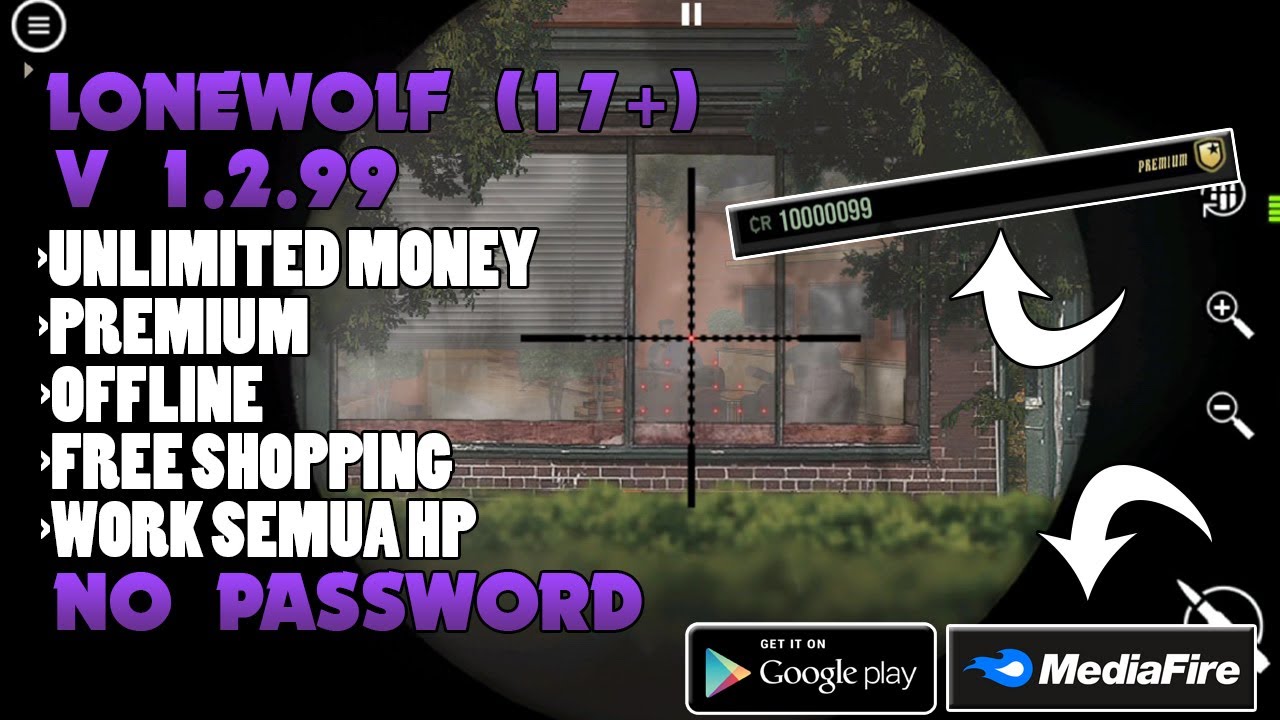 DOWNLOAD LONEWOLF (17+) A Sniper Story MOD APK V 1.2.99