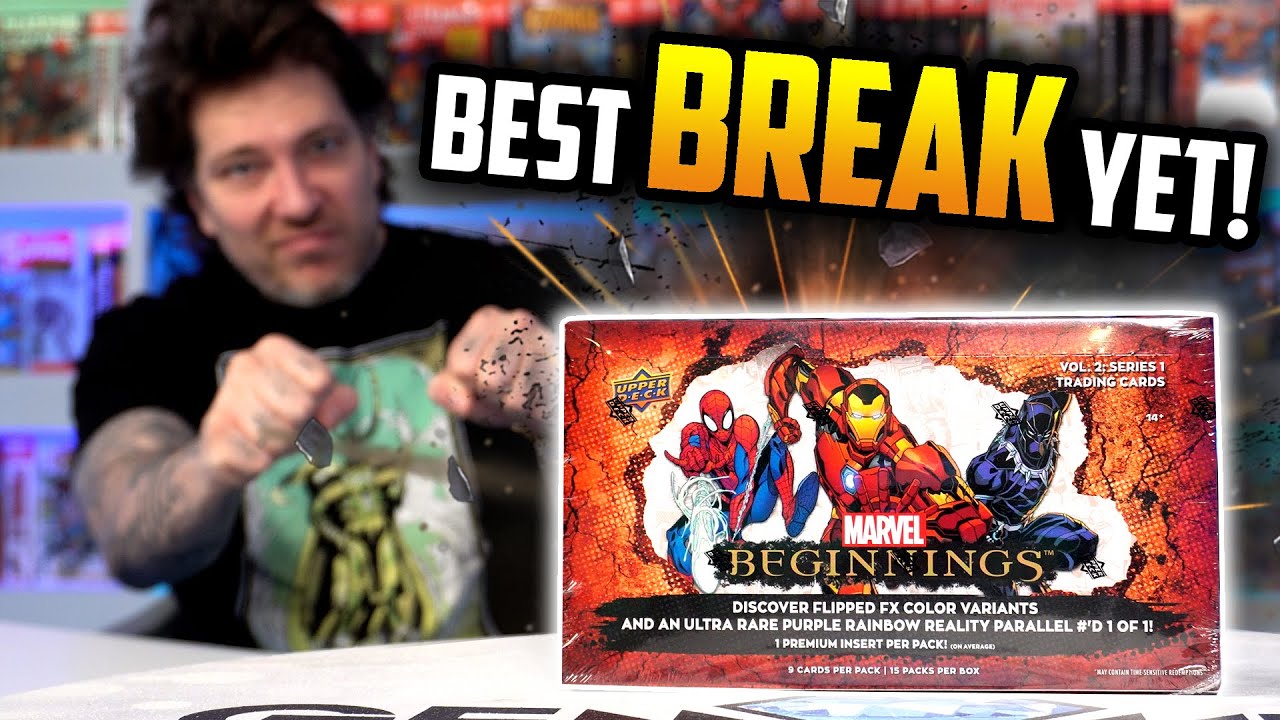 Watch Me Pull a ONE OF ONE! Marvel Beginnings BOX BREAK by UPPER
