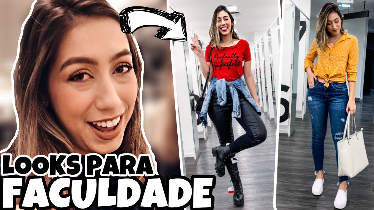NO PROVADOR - LOOKS para FACULDADE 🔥🔥 por Cacá Anjos