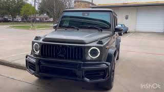 Mercedes G Wagon AMG G63 | Tony’s Auto Salon Dallas | Before and After XPEL Tint and Auto Detail