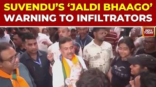 CM Suvendu Adhikari Cracks Down On Illegal Infiltration As Hundreds Gather At Border To Return