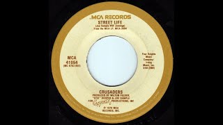 The Crusaders featuring Randy Crawford -Street Life (7&#39;&#39; Single)