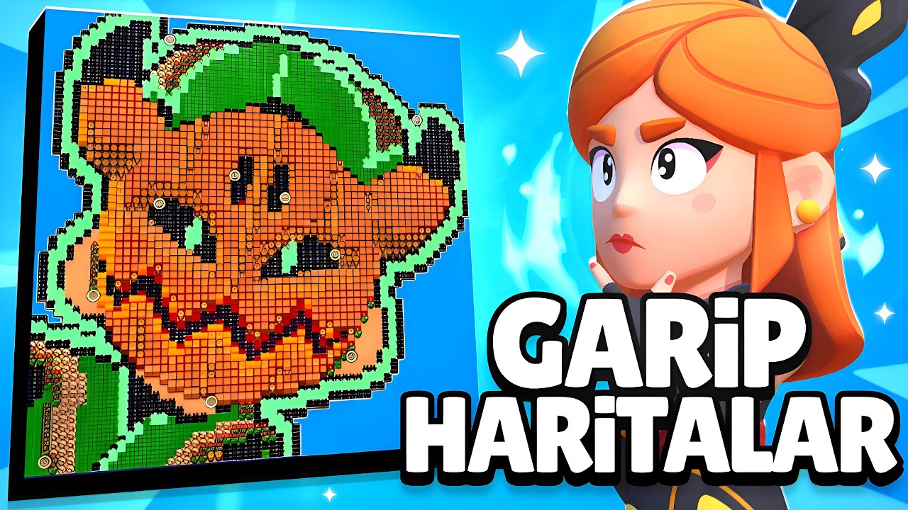 EN GARİP HARİTALARI OYNADIM! CEZALI 😱 | Brawl Stars