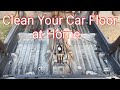 How to Clean Car Floor at Home || Wash Car Floor and mats || Irfan Talib @Azeem jamati