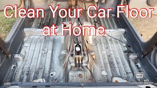 How to Clean Car Floor at Home || Wash Car Floor and mats || Irfan Talib @azeemjamaati