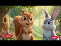 The Squirrel 🐿️ story #cartoonforkids #educationalcartoon #kidscartoon #kidszone 