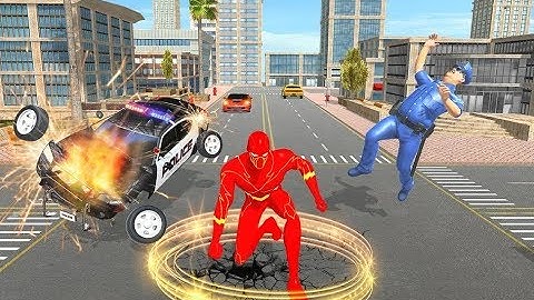 Amazing Light Hero Speed Robot Rescue Mission Part-2 | New Speed Robot Hero Android GamePlay