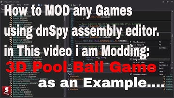 [Tutorial] How to Mod Unity Engine Games with dnSpy-Modding 3D Pool Ball Aim and Unlock Cues Tables