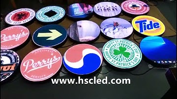 HD P2 round led display circular led screen