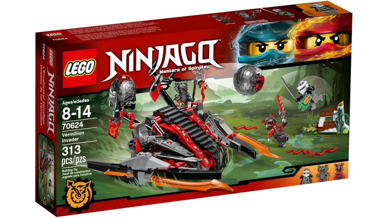 LEGO 70624 Instructions | NINJAGO | Vermillion Invader | The Hands