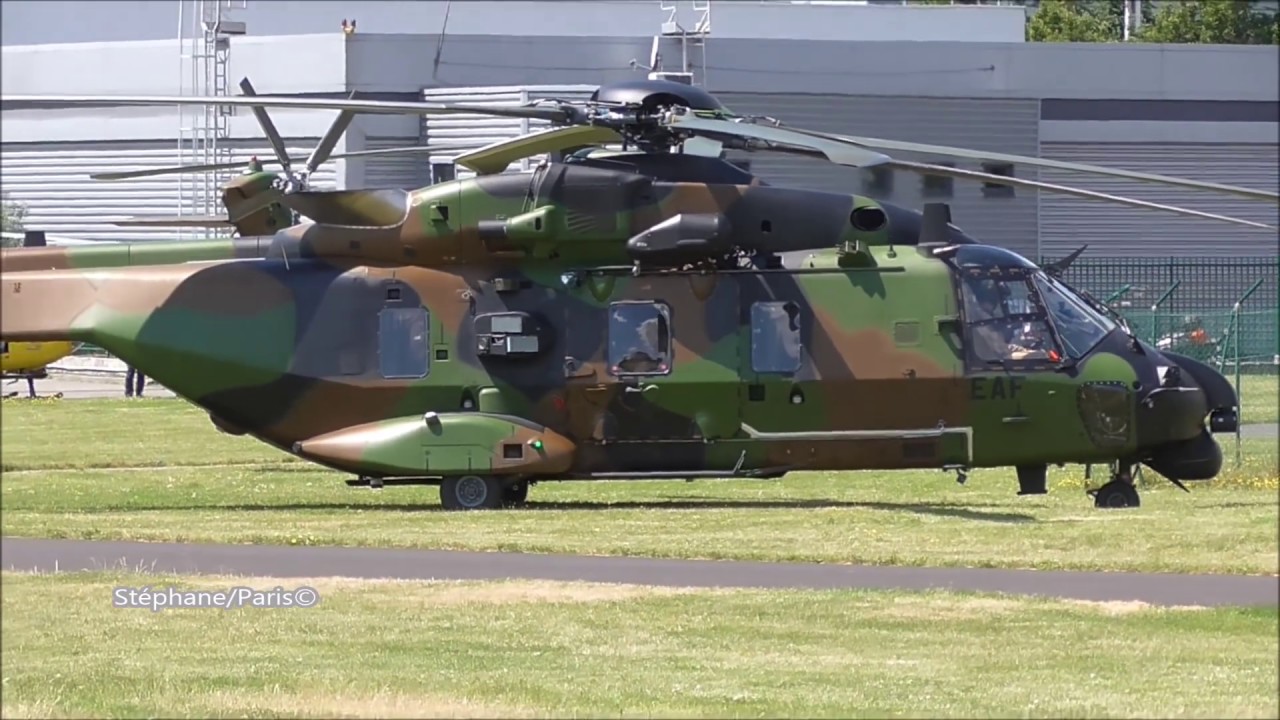 French army :NH90 Caiman Takeoff