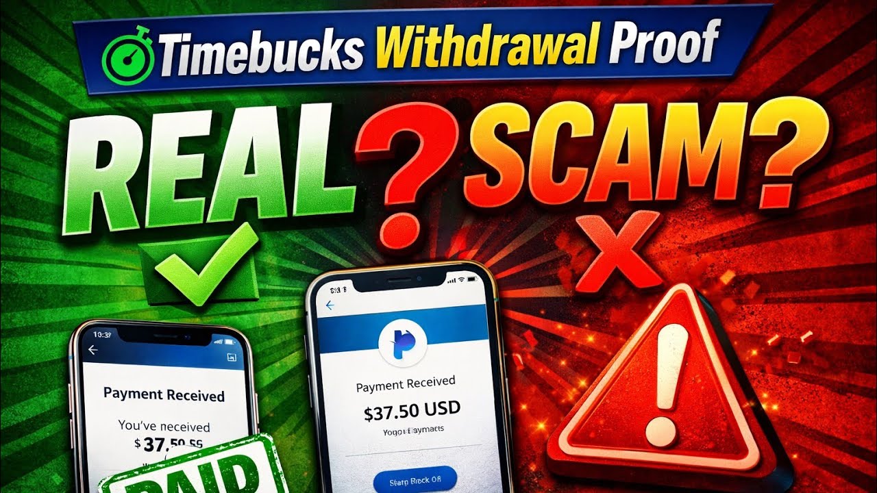 🔥 TimeBucks Website Review — Can You REALLY Make Money? Proof Included!