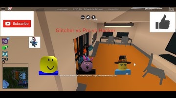 Glitcher vs Pro vs Hacker (Jailbreak Edition) Escaping Prison, Robbing Part 1